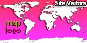 Locations of Site Visitors