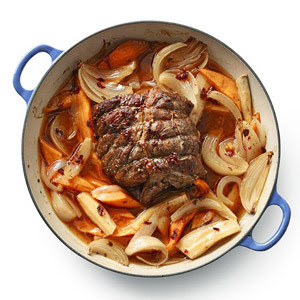 Chipotle Pot Roast with Sweet Potatoes
