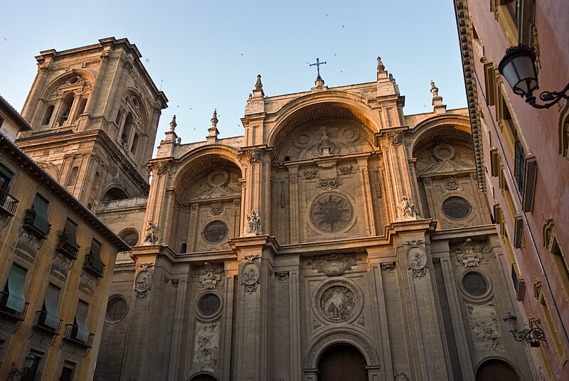 File:Granada cathedral - south portal.jpg