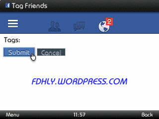Facebook# Pilih Submit