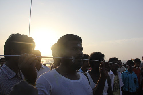Hardcore Cheek Piercing Juhu Beach - Marriammen Feast 2013 by firoze shakir photographerno1