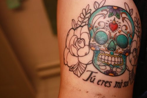 tattooed girl