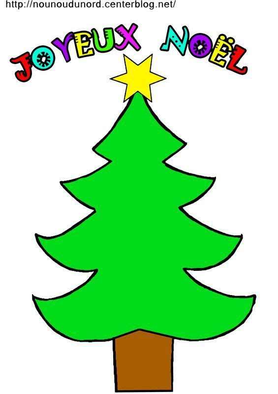 Image En Couleur Sapin De Noel