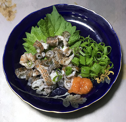 アコウの皮ポン 釣りバカ男の手料理