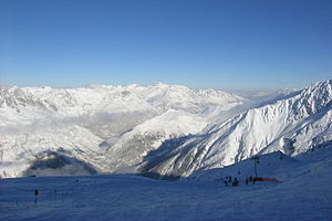 Chamonix skiing