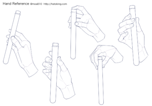 手のイラスト資料集 Hand Reference Hato King