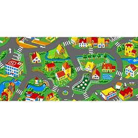 Associated Weavers Little Village Traffic Tappeto 140x200 cm