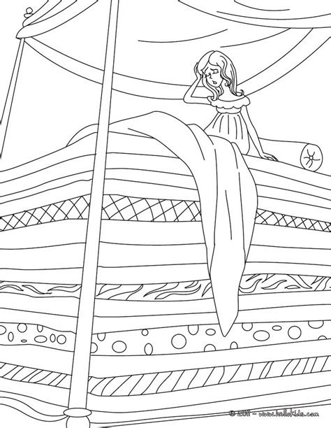 princess   pea coloring pages hellokidscom