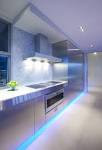 Ultra Modern Kitchen Design with LED Lighting Fixtures: modern ...