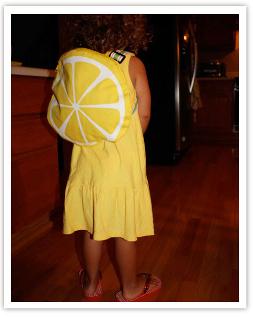 Lemon Backpack