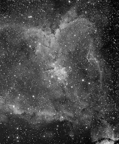 The Heart Nebula IC1805 (Well, half a Heart) by Mick Hyde