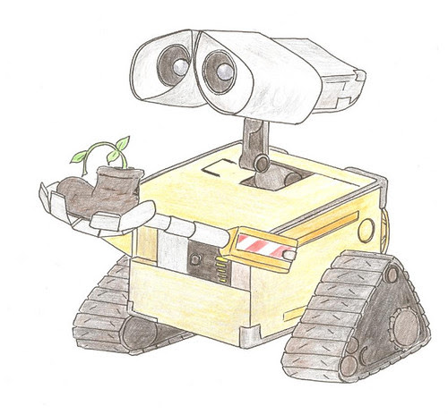 wall-e drawing | The Wastetime Post