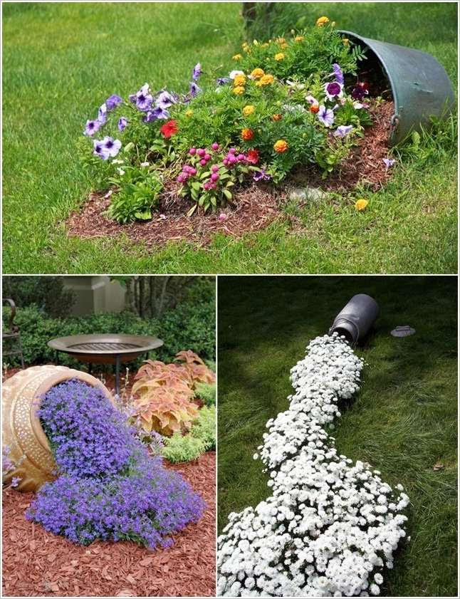 Spilled Flower Beds