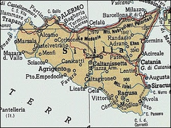 Kort Over Sicilien Kort Over Sicilien | stoffeerderijrozendal Kort Over Sicilien