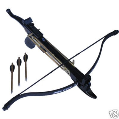 80Lbs Cobra Metal Self-Cocking Crossbow
