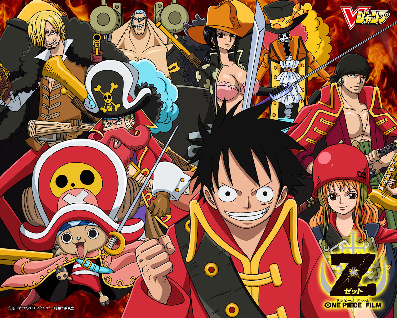 閒聊 航海王電影 Z 官方桌布總整理 航海王one Piece 海賊王 哈啦板 巴哈姆特