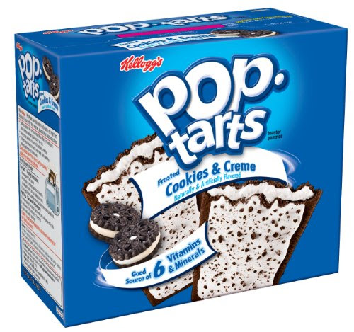 Pop-Tarts, Frosted Cookies & Cream, 12-Count Tarts (Pack of 6)