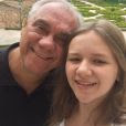 O apresentador Marcelo Rezende também é pai de Valentina