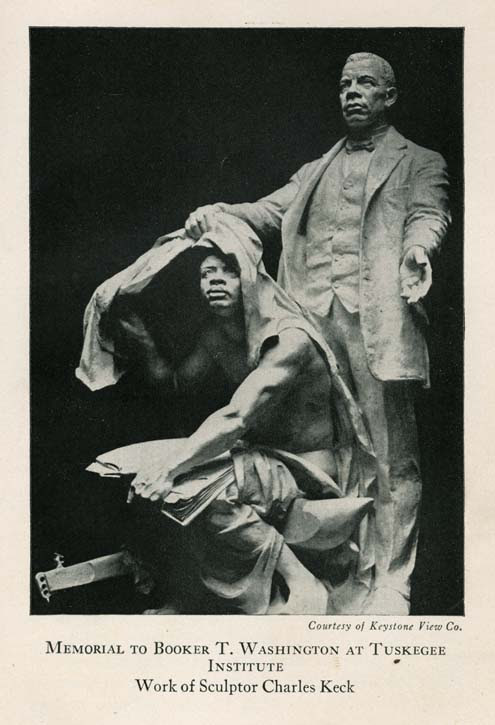 booker t washington tuskegee. MEMORIAL TO BOOKER T. WASHINGTON AT TUSKEGEE INSTITUTE