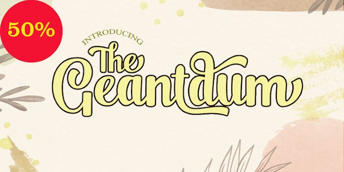 [scsfyffjqr] Download The Geantdum Fonts Family From Josstype