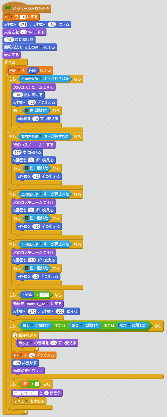 シンプルrpg スクラッチでプログラミング