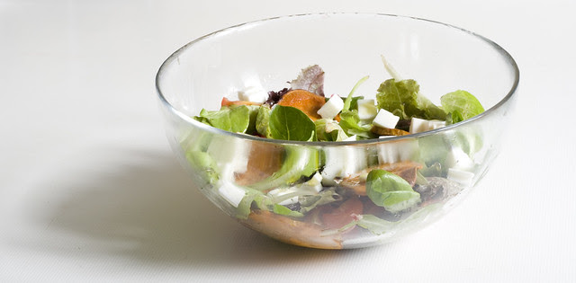 Ensalada de granada y boniata