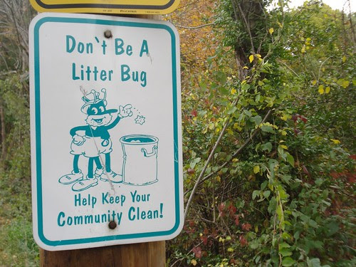 Please don't litter - Franklin matters!