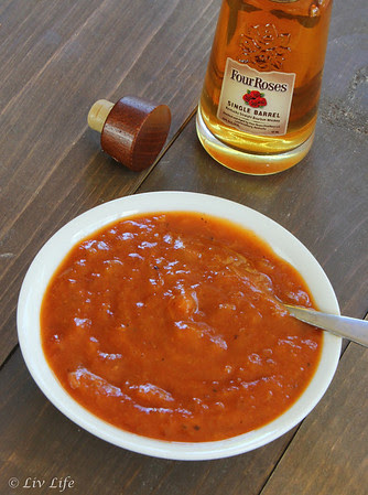 Peach Bourbon BBQ Sauce