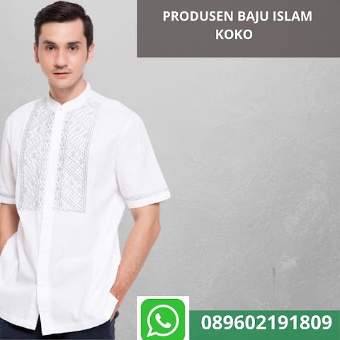 baju raya kurta lengan pendek putih