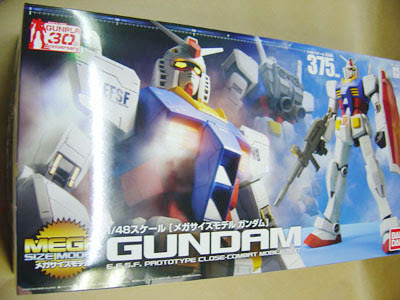1 48 メガサイズモデル ガンダム 制作