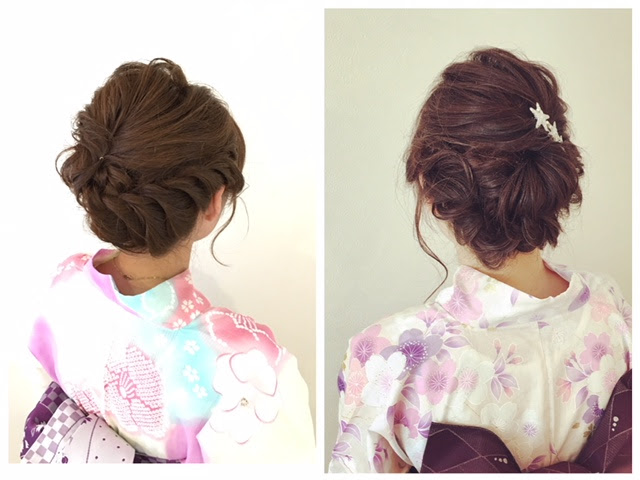 大和高田市 浴衣着付け ヘアセット 花火大会 ヘアアレンジ 大和高田市の美容院 Happyel Hair Crew ハピエル