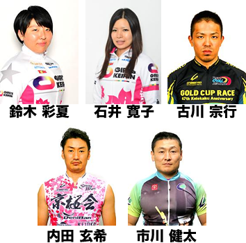 開設69周年記念ゴールドカップレースの開催当日は東京支部の選手がお出迎え 東京オーヴァル京王閣