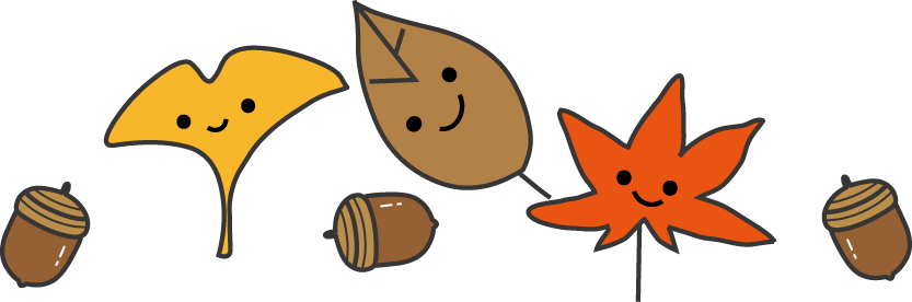 秋のイラスト 落ち葉 紅葉のイラスト 無料イラスト フリー素材