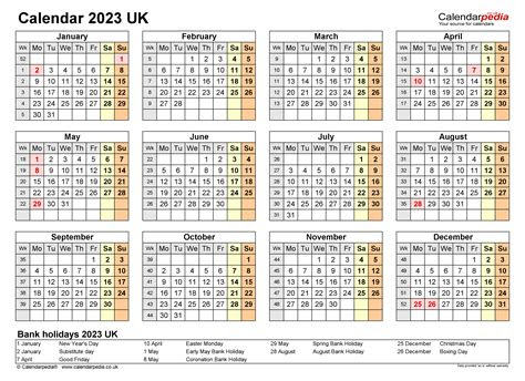 Yearly, monthly, landscape, portrait, two months on a page, and more. calendar 2023 uk free printable microsoft excel templates