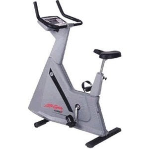 recumbent exercise bike-Life Fitness Remanufactured Lifecycle 9500HR Upright Bike