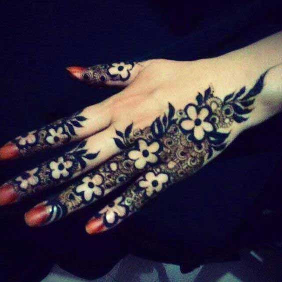 Latest Finger Mehndi Designs 21 22 For Hands Fashioneven