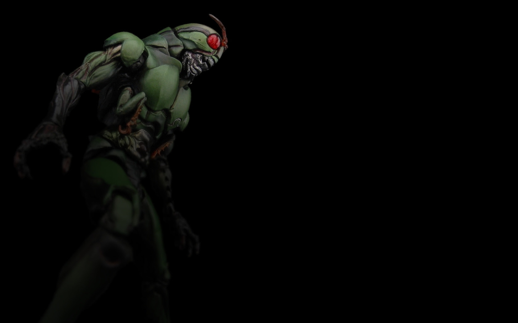 壁紙 仮面ライダー Black Green Ver とこぶろ S I C に囲まれる日々