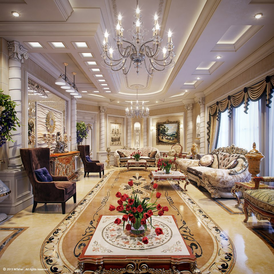 Luxury Villa in Qatar Visualized