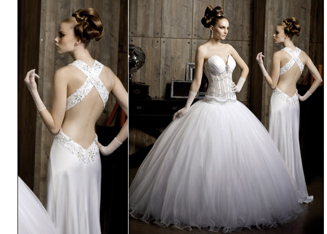 فساتين زفاف خليجية 2017-2018