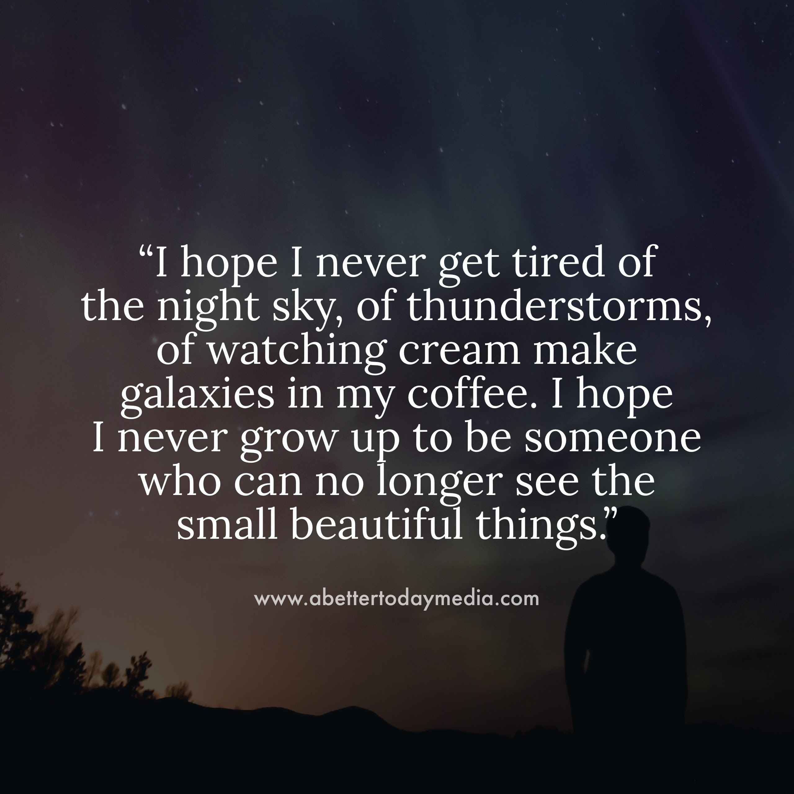 What you give power to has power over you if you allow it ” “I hope