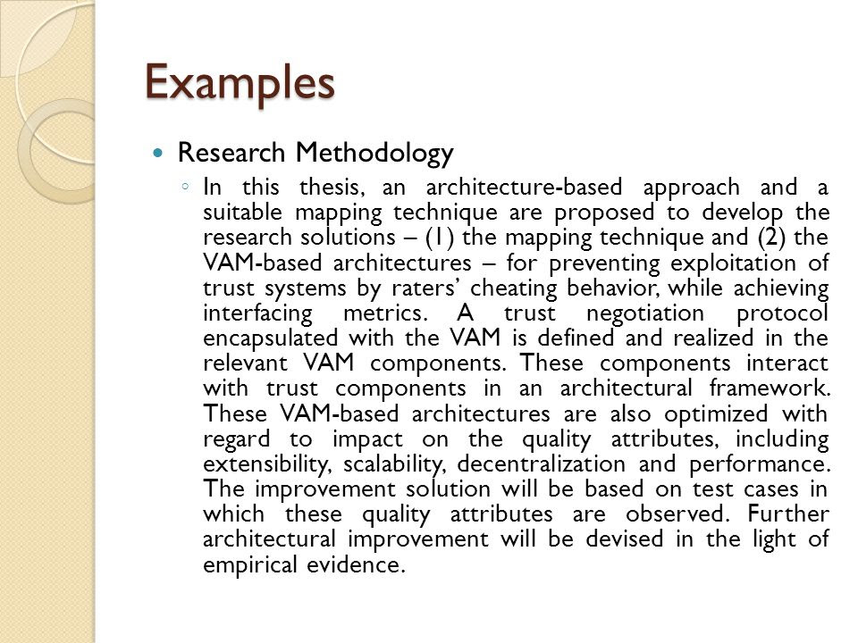 how to write a methodology for a dissertation