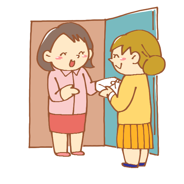 引っ越しのご挨拶のイラスト かわいいフリー素材が無料のイラストレイン
