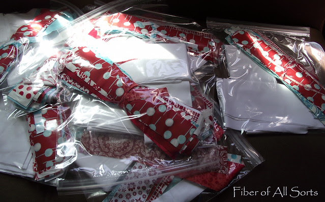 September - Red and Aqua prep 