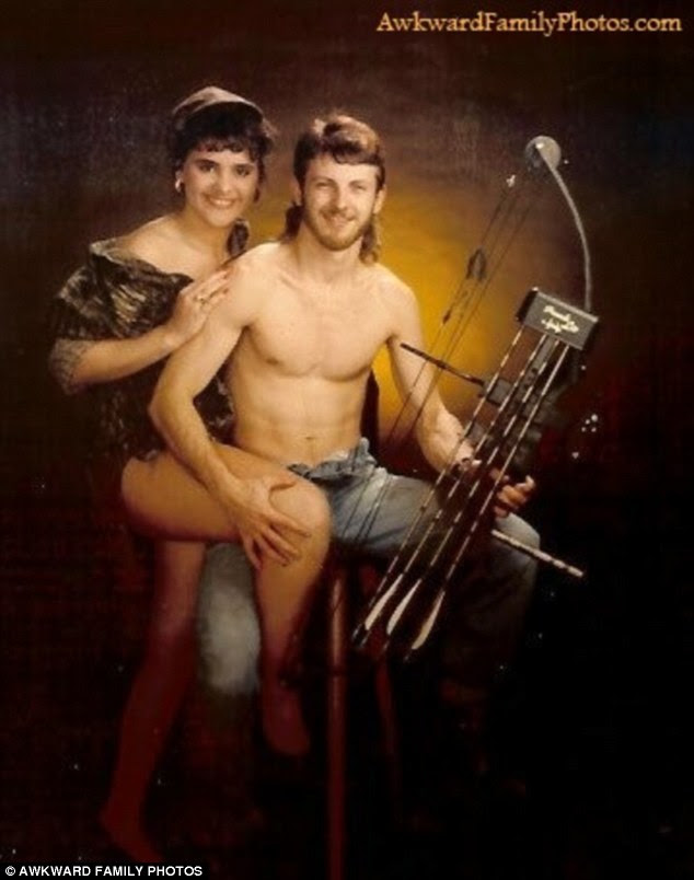 Her knight in shirtless armor: He protects her with his epic bow and arrow