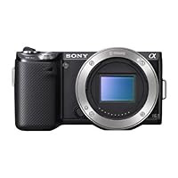 Sony NEX-5N 16.1 MP Compact Interchangeable Lens Camera with Touchscreen - Body Only