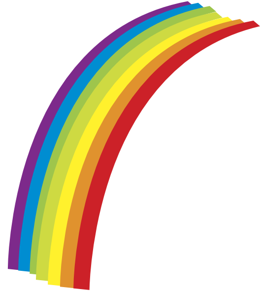 Download Rainbow Clip Art at Clker.com - vector clip art online ...