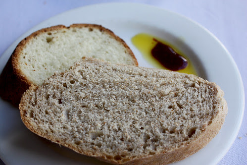 Bread and Strawberry & Balsamic Vinegar Oil