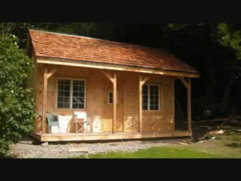 Jamaica Cottage Shop - 16x20 Vermont Cottage kit - YouTube