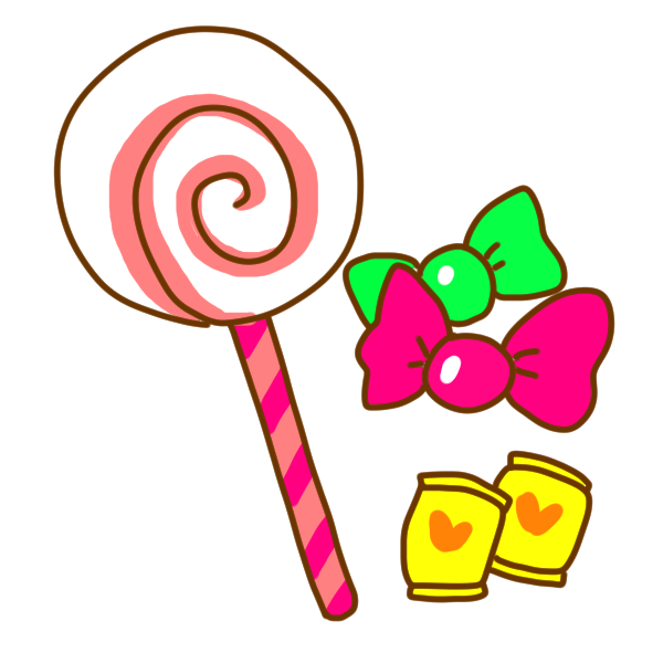 あめちゃんのイラスト かわいいフリー素材が無料のイラストレイン