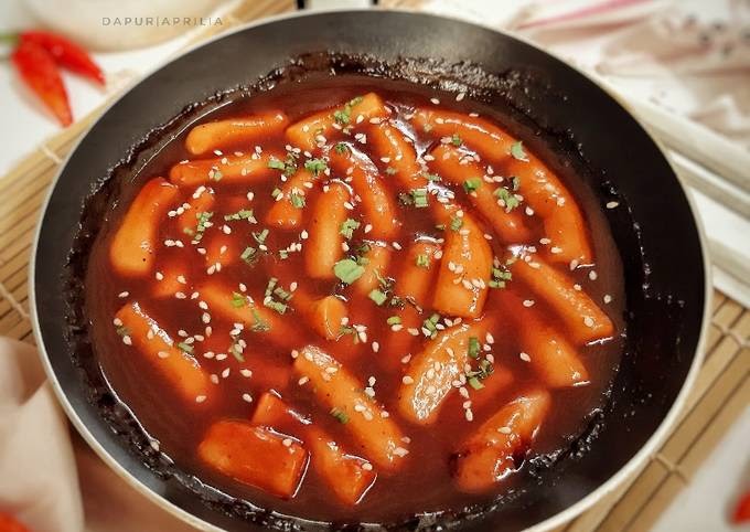 Bagaimana Membuat Toppoki Homemade | Tanpa Gochujang Anti Gagal